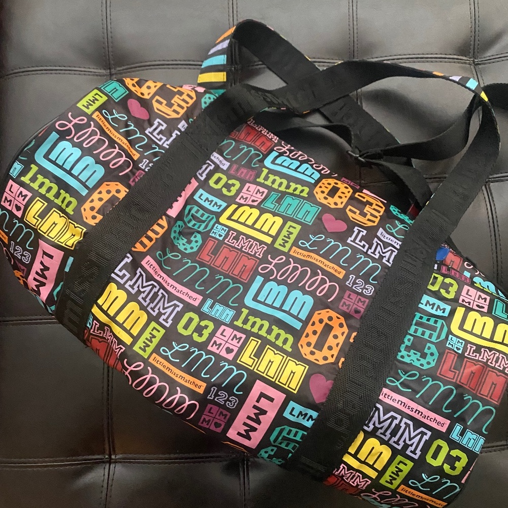 Little Miss Matched athletic bag